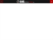 Tablet Screenshot of bangmediaworks.com